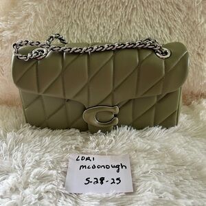Coach quilted Tabby 26 moss